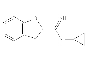 N-cyclopropylcoumaran-2-carboxamidine