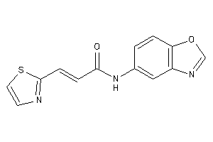 N-(1,3-benzoxazol-5-yl)-3-thiazol-2-yl-acrylamide