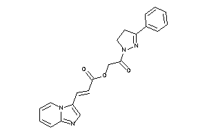 3-imidazo[1,2-a]pyridin-3-ylacrylic Acid [2-keto-2-(3-phenyl-2-pyrazolin-1-yl)ethyl] Ester