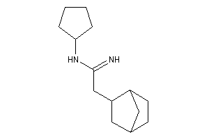 N-cyclopentyl-2-(2-norbornyl)acetamidine