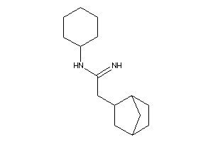 N-cyclohexyl-2-(2-norbornyl)acetamidine