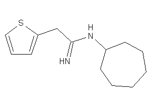 N-cycloheptyl-2-(2-thienyl)acetamidine