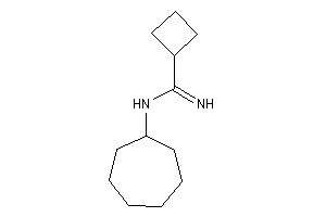 N-cycloheptylcyclobutanecarboxamidine