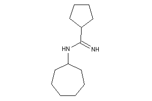 N-cycloheptylcyclopentanecarboxamidine