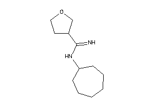 N-cycloheptyltetrahydrofuran-3-carboxamidine