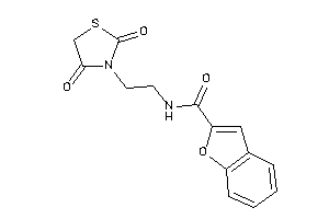 N-[2-(2,4-diketothiazolidin-3-yl)ethyl]coumarilamide