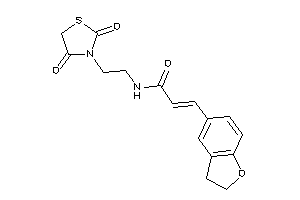 3-coumaran-5-yl-N-[2-(2,4-diketothiazolidin-3-yl)ethyl]acrylamide