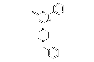 6-(4-benzylpiperazino)-2-phenyl-1H-pyrimidine-4-thione