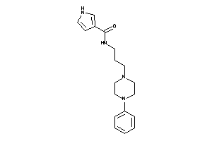 N-[3-(4-phenylpiperazino)propyl]-1H-pyrrole-3-carboxamide