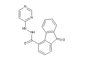 9-keto-N'-(4-pyrimidyl)fluorene-4-carbohydrazide