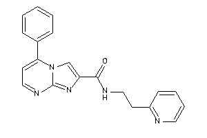 5-phenyl-N-[2-(2-pyridyl)ethyl]imidazo[1,2-a]pyrimidine-2-carboxamide