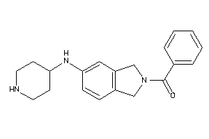 Phenyl-[5-(4-piperidylamino)isoindolin-2-yl]methanone