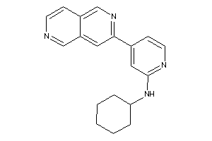 Cyclohexyl-[4-(2,6-naphthyridin-3-yl)-2-pyridyl]amine