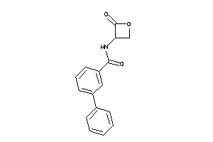 N-(2-ketooxetan-3-yl)-3-phenyl-benzamide