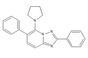 2,6-diphenyl-5-pyrrolidino-[1,2,4]triazolo[1,5-a]pyridine