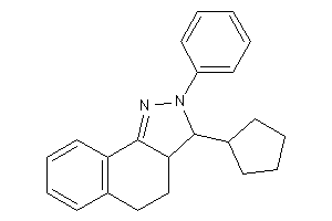 3-cyclopentyl-2-phenyl-3,3a,4,5-tetrahydrobenzo[g]indazole
