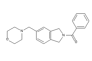 [5-(morpholinomethyl)isoindolin-2-yl]-phenyl-methanone