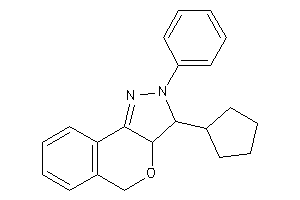 3-cyclopentyl-2-phenyl-3a,5-dihydro-3H-isochromeno[4,3-c]pyrazole