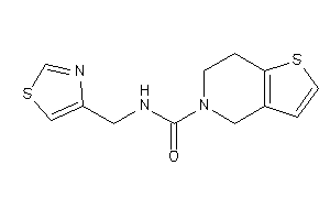 N-(thiazol-4-ylmethyl)-6,7-dihydro-4H-thieno[3,2-c]pyridine-5-carboxamide