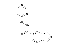 N'-(4-pyrimidyl)-3H-benzotriazole-5-carbohydrazide