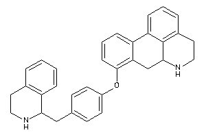 [4-(1,2,3,4-tetrahydroisoquinolin-1-ylmethyl)phenoxy]BLAH