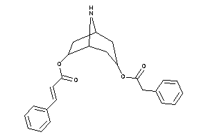 3-phenylacrylic Acid [3-(2-phenylacetyl)oxy-8-azabicyclo[3.2.1]octan-6-yl] Ester