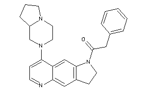 1-[8-(3,4,6,7,8,8a-hexahydro-1H-pyrrolo[1,2-a]pyrazin-2-yl)-2,3-dihydropyrrolo[2,3-g]quinolin-1-yl]-2-phenyl-ethanone