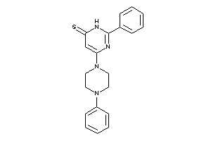 2-phenyl-4-(4-phenylpiperazino)-1H-pyrimidine-6-thione
