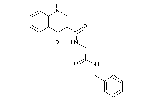 N-[2-(benzylamino)-2-keto-ethyl]-4-keto-1H-quinoline-3-carboxamide