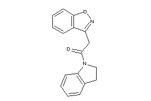 1-indolin-1-yl-2-indoxazen-3-yl-ethanone