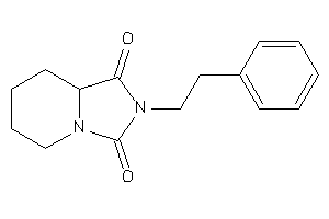 Image of 2-phenethyl-6,7,8,8a-tetrahydro-5H-imidazo[1,5-a]pyridine-1,3-quinone