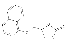 Image of 5-(1-naphthoxymethyl)oxazolidin-2-one