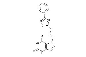 7-[3-(3-phenyl-1,2,4-oxadiazol-5-yl)propyl]xanthine