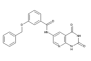 3-benzoxy-N-(2,4-diketo-1H-pyrido[2,3-d]pyrimidin-6-yl)benzamide