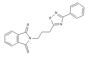 2-[3-(3-phenyl-1,2,4-oxadiazol-5-yl)propyl]isoindoline-1,3-quinone