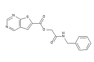 Thieno[2,3-d]pyrimidine-6-carboxylic Acid [2-(benzylamino)-2-keto-ethyl] Ester