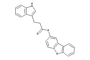 3-(1H-indol-3-yl)propionic Acid Dibenzofuran-2-yl Ester