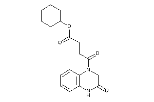 4-keto-4-(3-keto-2,4-dihydroquinoxalin-1-yl)butyric Acid Cyclohexyl Ester