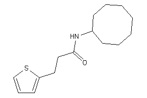 N-cyclooctyl-3-(2-thienyl)propionamide