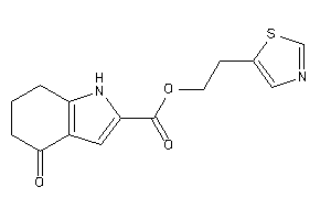 4-keto-1,5,6,7-tetrahydroindole-2-carboxylic Acid 2-thiazol-5-ylethyl Ester