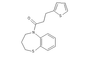 1-(3,4-dihydro-2H-1,5-benzothiazepin-5-yl)-3-(2-thienyl)propan-1-one