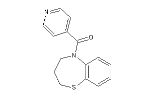 3,4-dihydro-2H-1,5-benzothiazepin-5-yl(4-pyridyl)methanone