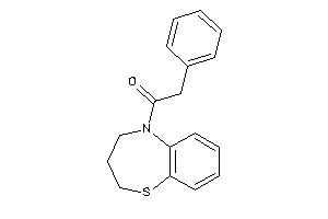 1-(3,4-dihydro-2H-1,5-benzothiazepin-5-yl)-2-phenyl-ethanone