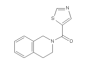 3,4-dihydro-1H-isoquinolin-2-yl(thiazol-5-yl)methanone