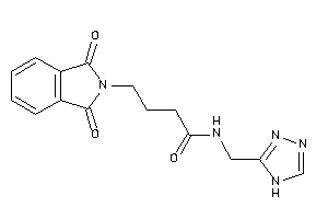 4-phthalimido-N-(4H-1,2,4-triazol-3-ylmethyl)butyramide