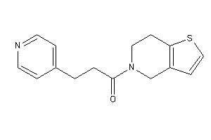 1-(6,7-dihydro-4H-thieno[3,2-c]pyridin-5-yl)-3-(4-pyridyl)propan-1-one