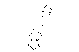 4-(1,3-benzodioxol-5-yloxymethyl)thiazole