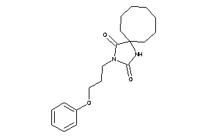 3-(3-phenoxypropyl)-1,3-diazaspiro[4.7]dodecane-2,4-quinone