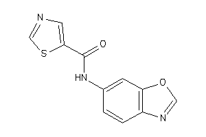 N-(1,3-benzoxazol-6-yl)thiazole-5-carboxamide