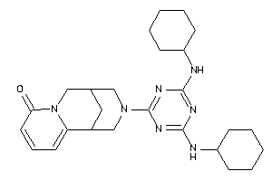 [4,6-bis(cyclohexylamino)-s-triazin-2-yl]BLAHone